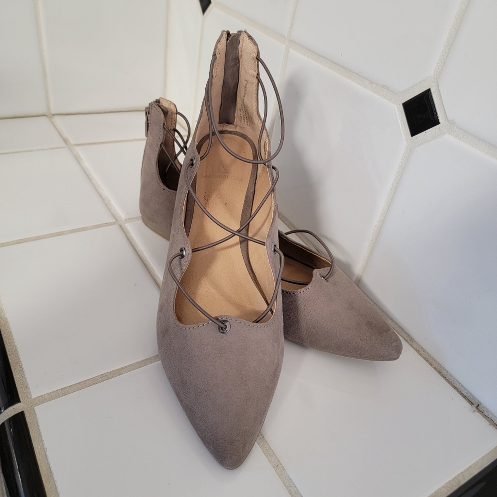 Material Girl Ballet Flats